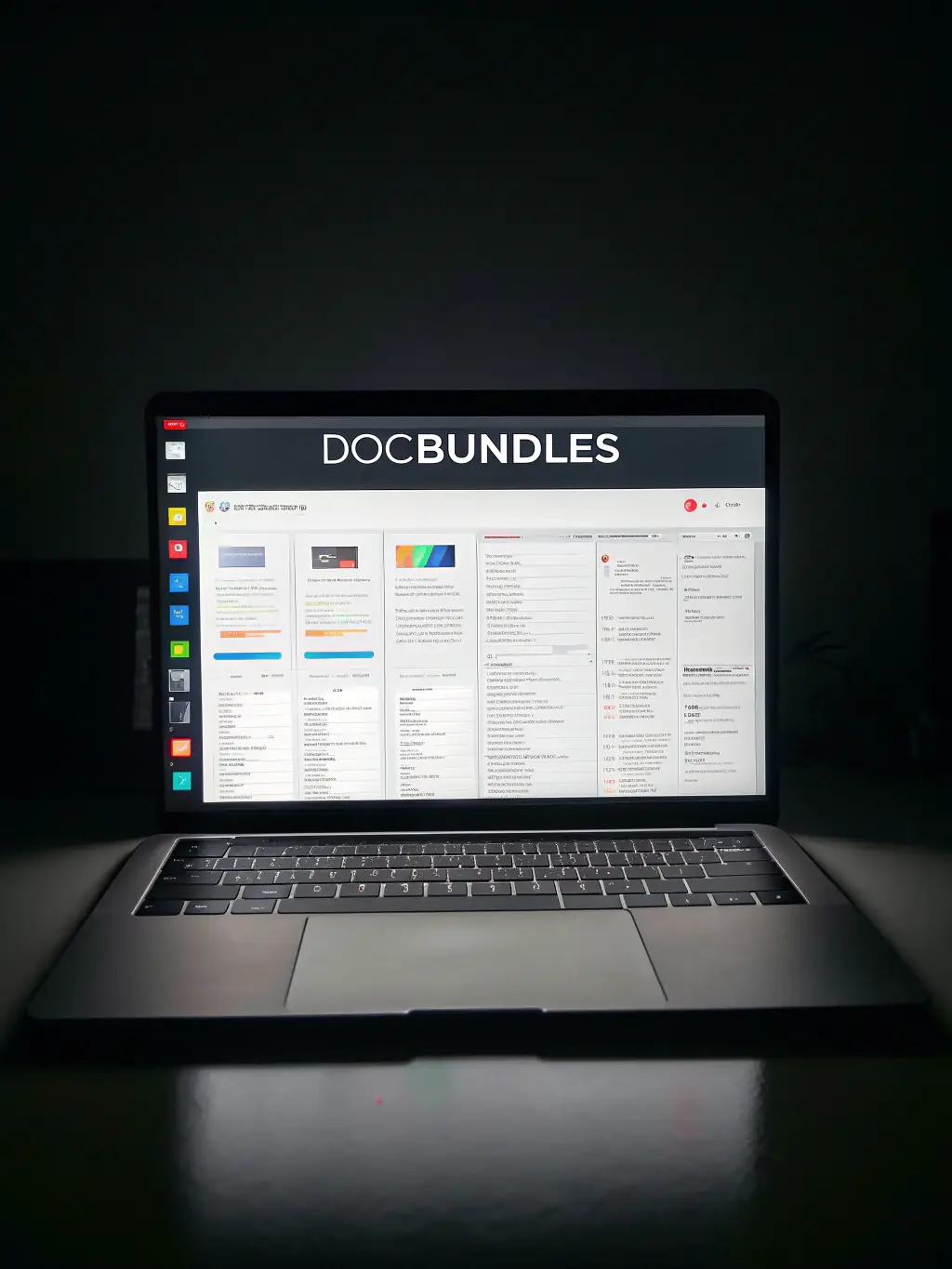 A clean, modern interface of a cloud-based document management system, showcasing organized files and collaborative features, used by NextBit Solutions.